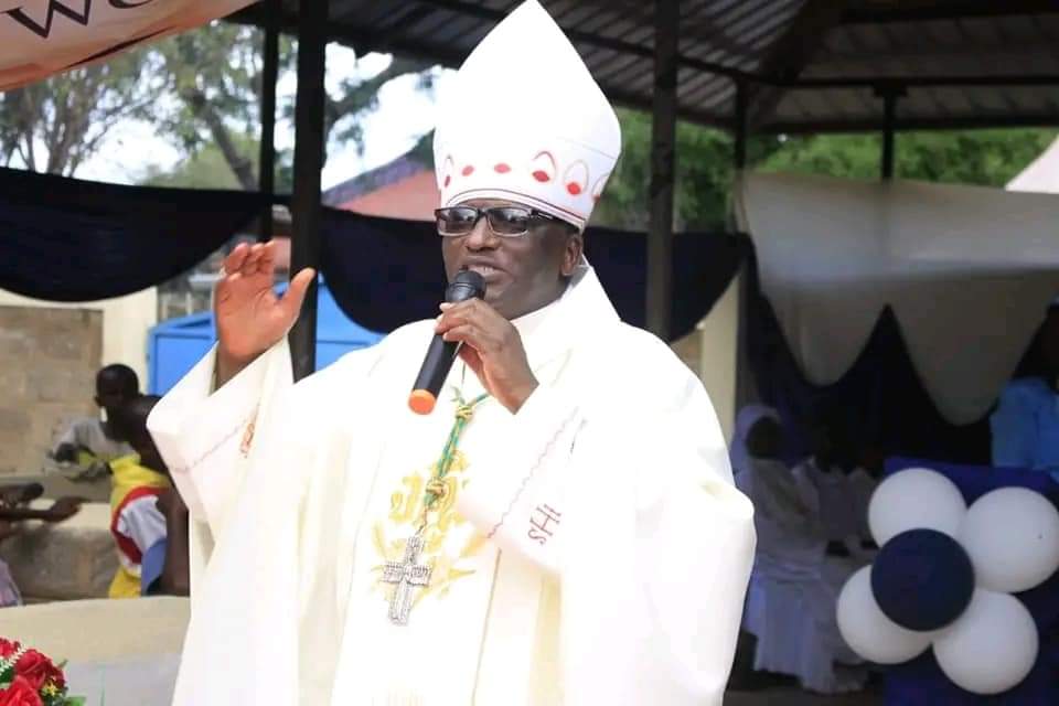 File image of Bishop Paul Kariuki of the Catholic Diocese of Wote.